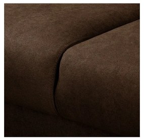 Tmavohnedá rohová pohovka (ľavý roh) Beata - Ropez