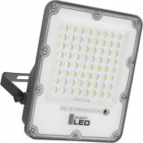 LED stmievateľný solárny reflektor LED/100W/3,2V 5000K 10500 mAh IP65 čierny + diaľkové ovládanie