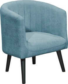 XXXLutz KOKTAILOVÉ KRESLO, textil, modrá Livetastic - Kreslá - 002220052503