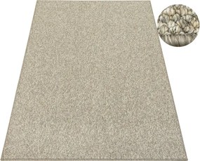 Metrážny koberec LEWIS 1217 béžový / krémový / sivý