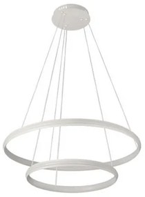 LED stmievateľný luster na lane LED/90W/230V 3000-6500K priemer 60 cm + diaľkový ovládač