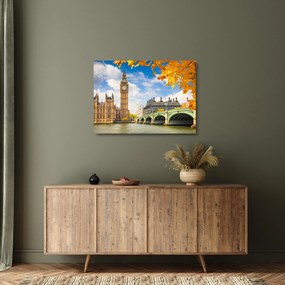 Sklenený obraz - Big Ben, Londýn (70x50 cm)