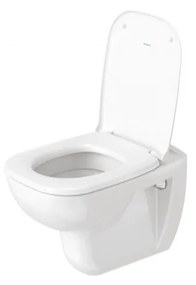 Duravit D-Code - SET Závesné WC + sedátko so sklápacou automatikou, biela 45350900A1