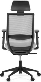 Kancelárska stolička sivá KA-V3329 GREY