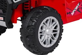 Elektrická štvorkolka Quad Sport TX 4 × 4 červená