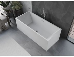 Mexen Vigo, voľne stojaca vaňa 178,5 x 80 cm, biela, chrómový prepad, 51251788000-01