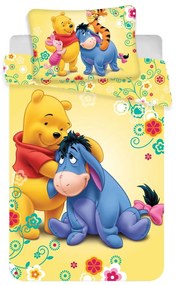 Bavlnená detská obliečka do postieľky 100x135 cm Winnie-the-Pooh – Jerry Fabrics
