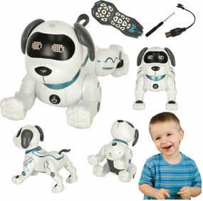Interaktívna hračka KIK - Robotický pes na diaľkové ovládanie, skáče a spieva