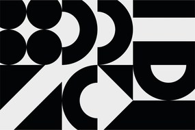 Obraz - Geometrická abstrakcia N⁰2 (90x60 cm)