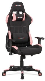 Kancelárska stolička Kelby-F02-PINK (čierna + ružová). Vlastná spoľahlivá doprava až k Vám domov. 1042725