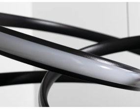 LED Stmievateľný luster na lanku LED/85W/230V 3000-6500K pr. 49 cm + diaľkové ovládanie