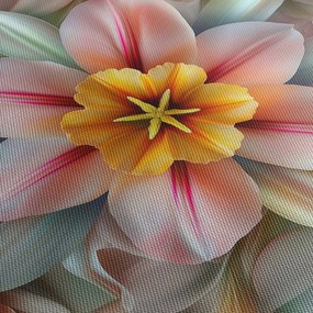 Obraz - Kaleidoskopický kvet (90x60 cm)