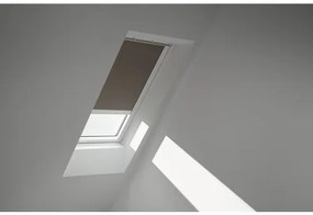 VELUX Zatemňovacia roleta na strešné okno so solárnym ovládaním DSL P04 4574S hnedá
