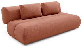 Rozkladacia trojmiestná pohovka FANO hnedá