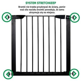 Ochranná bariéra pre deti 75-96 cm SPRINGOS SG0002B