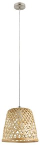 Eglo 55696 - Závesné svietidlo na lanku KIRKCOLM 1xE27/60W/230V béžové