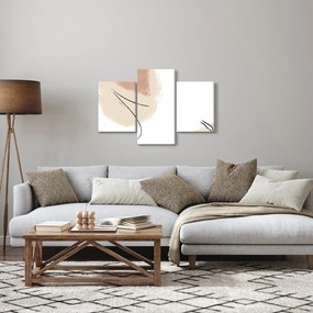 Obraz - Biela abstrakcia (90x60 cm)