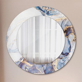Okrúhle ozdobné zrkadlo Abstraktné tekuté umenie fi 50 cm