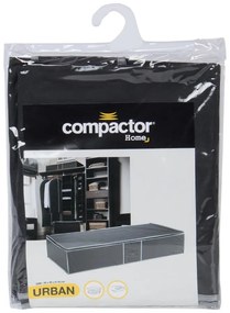 Čierny úložný box pod posteľ Compactor Underbed Box