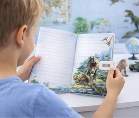 LEAN Toys Denníkový kód Dinosaur Melodies Omaľovánky