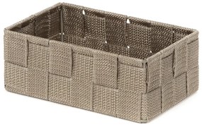 Compactor Úložný organizér do zásuvky Compactor TEX - košík M, 18 x 12 x 7 cm, Taupe (sivo-béžový), M