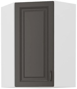 Skrinka do kuchyne STILO GRAFIT/biely 60X60 GN-90 1F (45°)