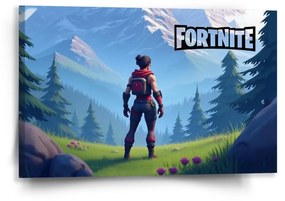 Sablio Obraz FORTNITE Horská krajina - 60x40 cm