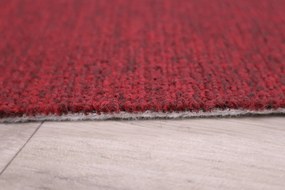 Vopi, Metrážny koberec Astra červená - neúčtujeme odrezky z role, na mieru, šíře 1,33m,1m,2m,3m,4m,na mieru, neúčtujeme odrezky, červená, ab (mriežka), chodba / predsieň