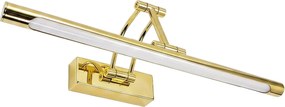 Toolight Toolight, LED nástenné svietidlo, 42cm, 8W, 4000K, 1000lm, SWE019-1W, zlatá lesklá, OSW-20118