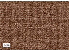 Terakotová rohová pohovka Shell – Miuform