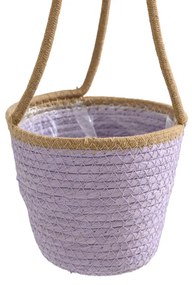 Závesný kvetináč TRIPOLIS 16 cm - viac farieb Farba: Fialová