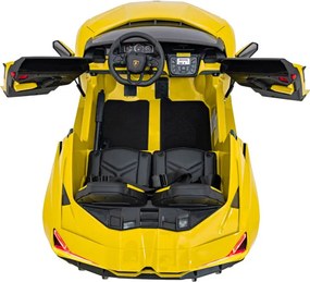 Elektrické autíčko Lamborghini Revuelto XL STRONG žlté