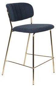 WLL JOLIEN GOLD pultová stolička Modrá