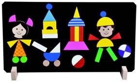 Magnetické puzzle – deti