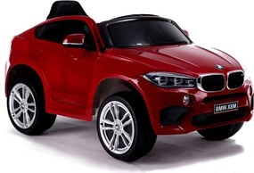 LEAN CARS Elektrické auto BMW X6 SUV červené lakované LED MP3