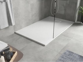 Mexen Hugo, obdĺžniková sprchová vanička SMC 150 x 90 cm, biela, biela krytka, 42109015-W