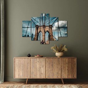 Obraz - Brooklynský most (150x105 cm)