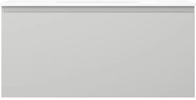 Mexen Orio, kúpeľňová skrinka 100 cm s umývadlom Vela, 1 zásuvka, šedá matná/biela matná, 91A10-10047-1-BF62-W23M01