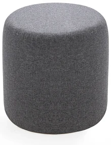 Taburetka Silindir Pouf Anthracite