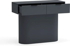 Antracitový konzolový stolík 36x100 cm Totem – Teulat