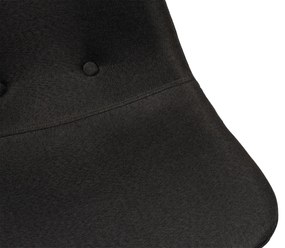 Noela Látková jedálenská stolička MARIE tmavo šedá