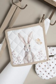 Kuchynská utierka s veľkonočným motívom Rustic Easter Bunny - 50 * 70 cm0*70 cm