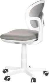 Detská otočná stolička sivá KA-C801 GREY