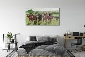 Obraz plexi Art jazda na koni 140x70 cm
