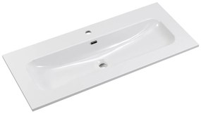 Keramické umývadlo Fly 100-46 DP biele