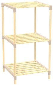 Regál FIX2013-3 prírodné/béžová