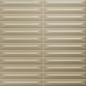 Obklad Vilar Albaro Arrow olive 20x20 cm reliéfna ARROW151OL