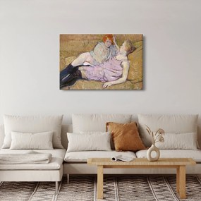 Obraz - Henri de Toulouse-Lautrec, The Sofa, reprodukcia (90x60 cm)