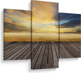 Obraz - Mólo s výhľadom (90x60 cm)