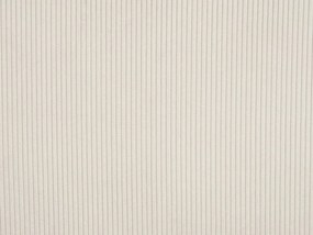 Pravostranná menčestrová leňoška krémovobiela APRICA Beliani